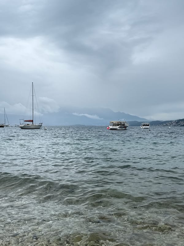 Quiet coastal afternoon captured in Đenovići, Montenegro