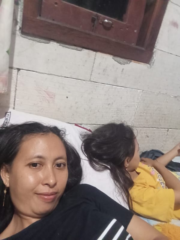 Family meal and rest time captured in Baron home