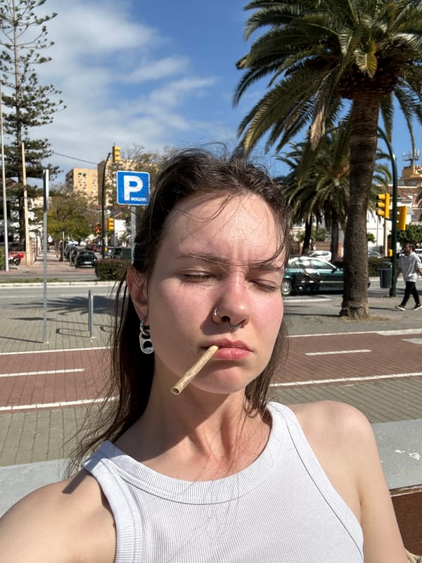 Daytime scenes captured near Málaga stadium area