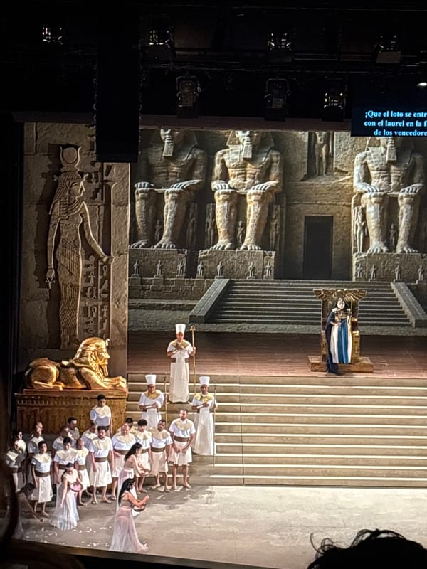 Egyptian Opera Performance Draws Crowds in San Borja Theater