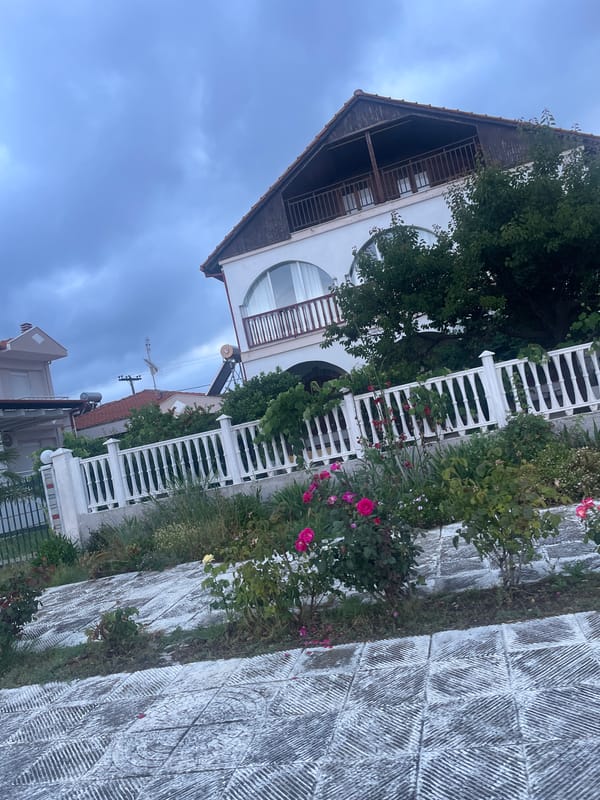 Quiet afternoon moments documented across Nea Vrasna, Greece