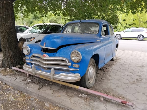 Summer morning in Bishkek: streets, courtyards, and small details