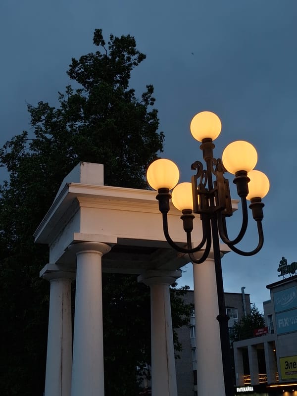 Twilight snapshots capture everyday life in Chaikovsky, Russia