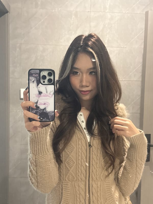 Woman takes mirror selfies in Chongqing apartment