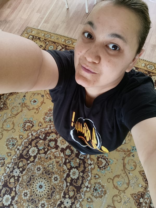 Quick selfie series across a morning in Chaikovsky, Russia