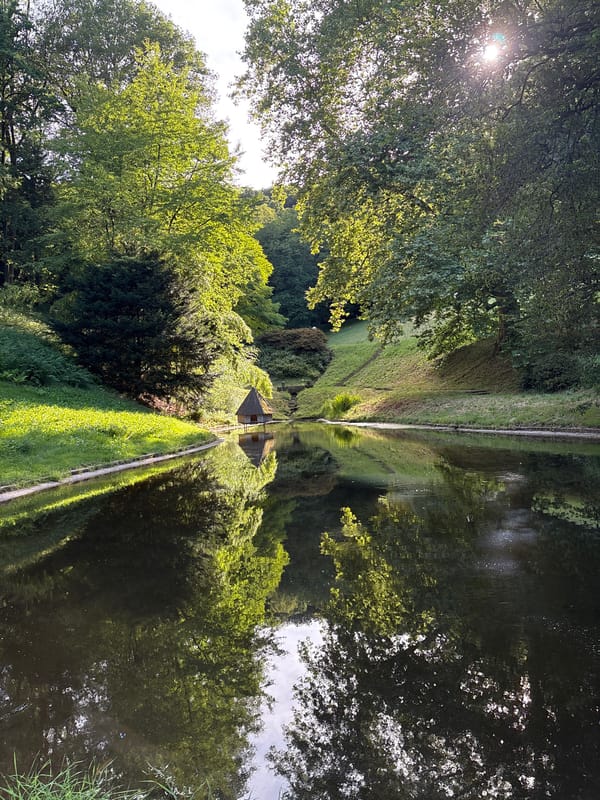 Afternoon stroll through Baden-Baden's Lichtentaler Allee park