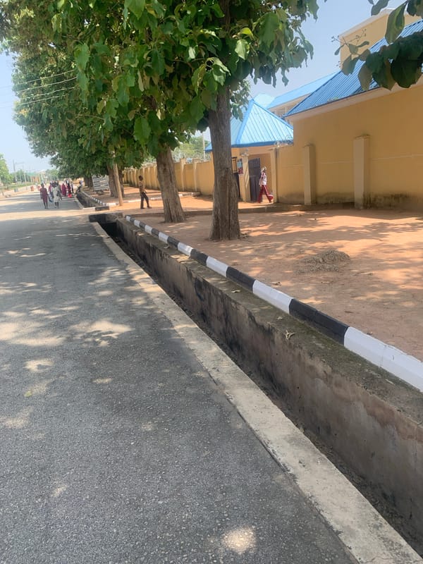 Midday street life across Jalingo, Nigeria