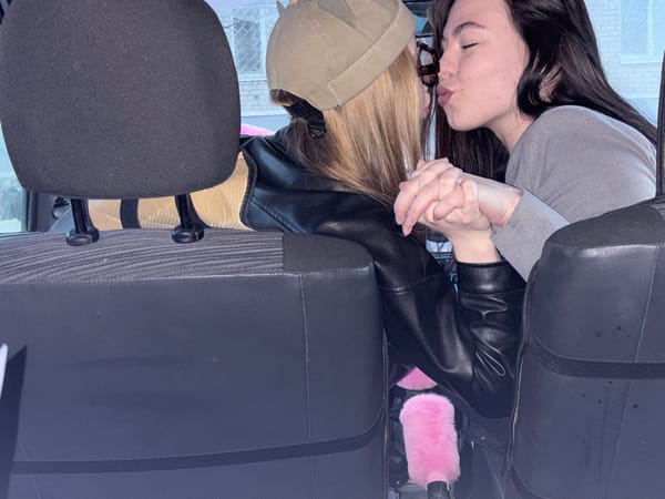 Two women share casual moments together in Perm, Russia