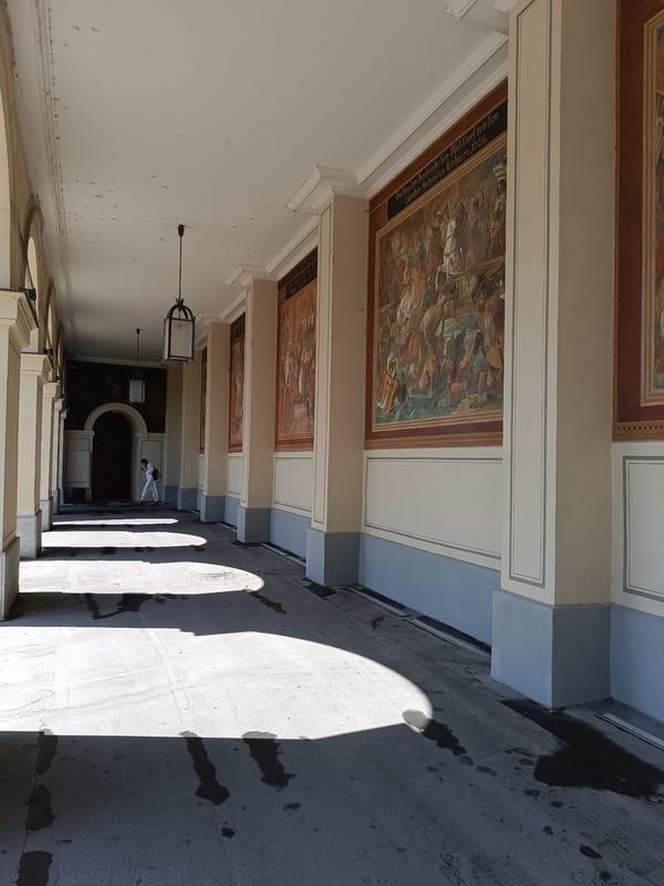 Morning walk through Munich's Residenz and historic city center