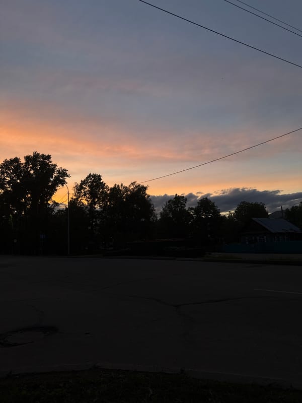 Evening playground visit captured in Birobidzhan park during twilight