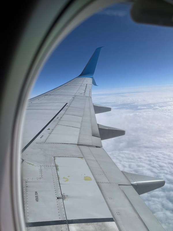 Morning commuter documents bus ride and flight in Khimki