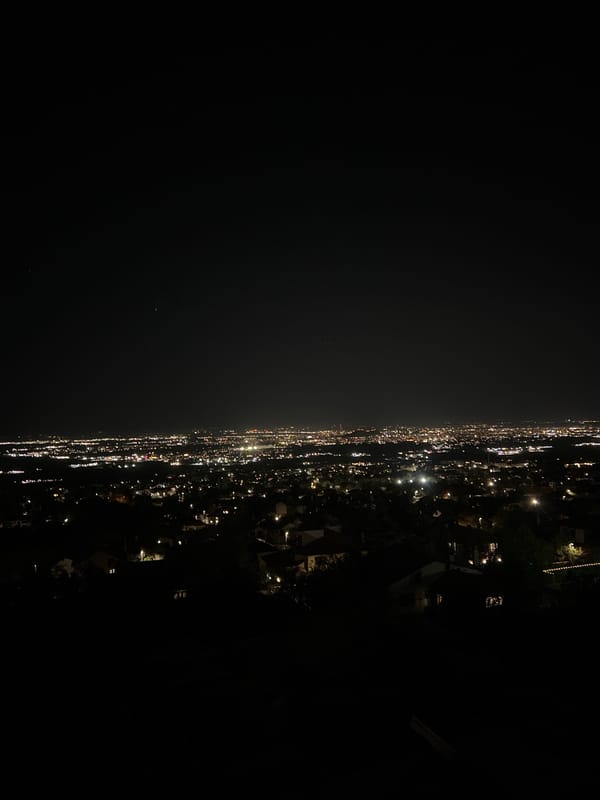 Nighttime documentation of Markovo Bulgaria from multiple perspectives