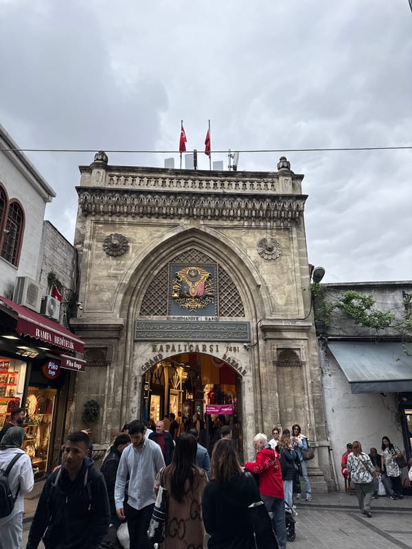 Morning scenes documented at Istanbul's Grand Bazaar