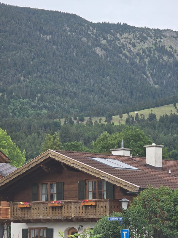 Alpine pastoral scenes documented in Garmisch-Partenkirchen countryside
