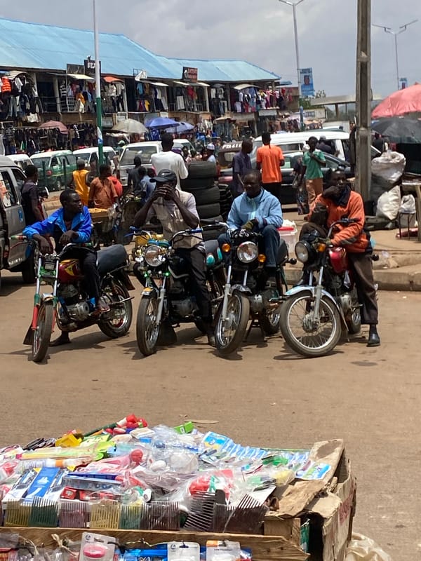 Bustling market life documented in Bukuru, Nigeria street scenes