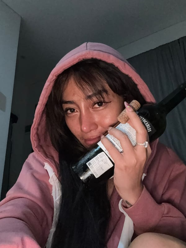 Evening selfie and bathroom footage captured by witness