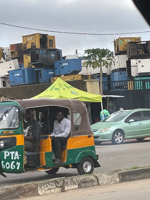 Busy morning street scenes across Jos, Nigeria