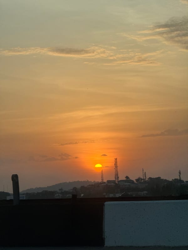 Evening life documented across Abuja shopping and street scenes