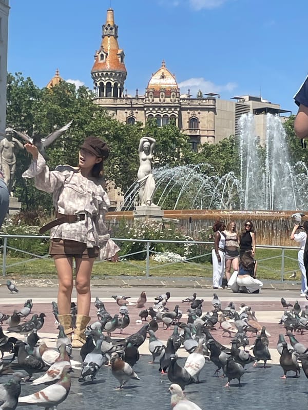 Midday gatherings observed across Barcelona public spaces