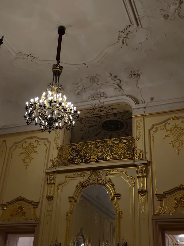 Inside Sofia's grand gilded halls and formal portrait galleries