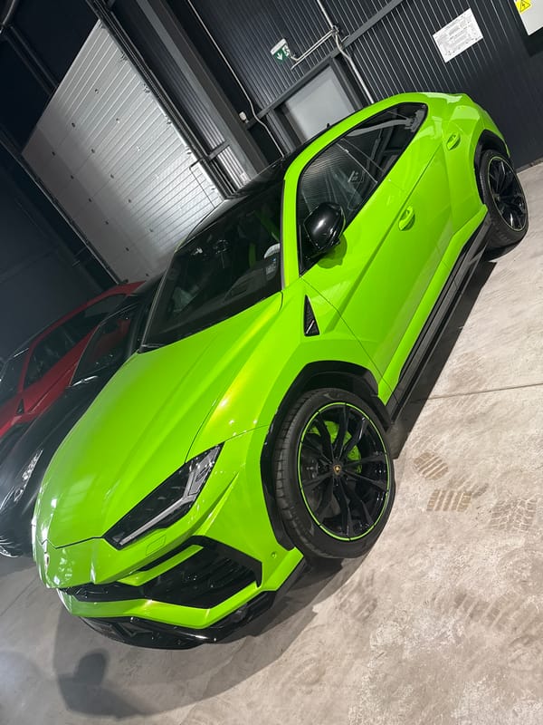 Exotic car showcase fills a Plovdiv showroom floor
