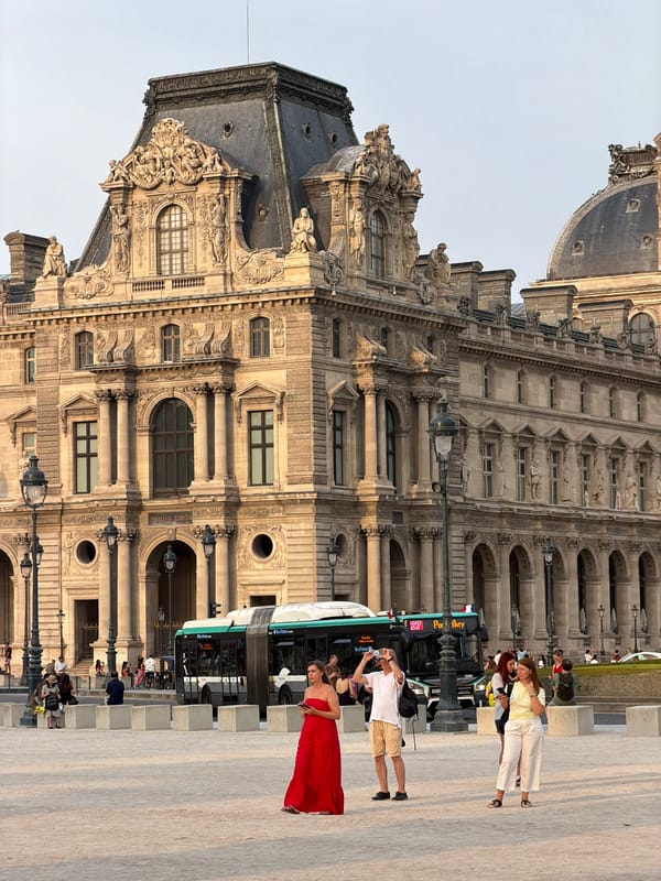 Central Paris on Bastille Day, one hour across iconic landmarks