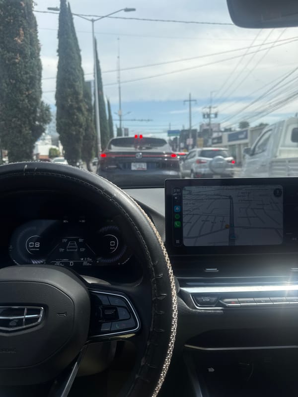 Traffic jam reported in Puebla, Mexico streets