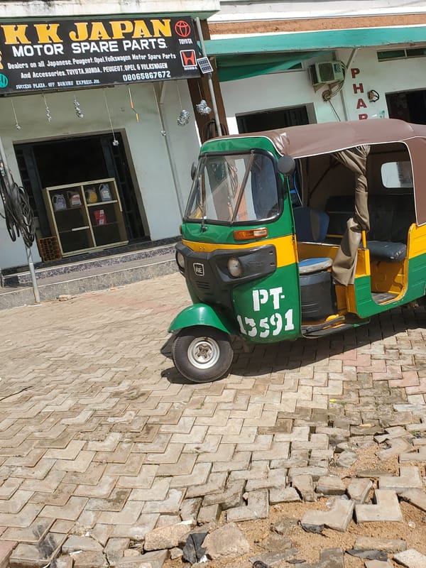 Morning street life documented in Bukuru, Nigeria commercial district