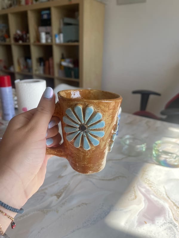 Morning scenes of tea, tulips, and sunshine in Saarbrücken