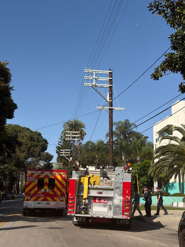 LAFD responds to incident in Los Angeles