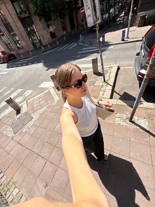 Morning street observations captured across Belgrade neighborhoods