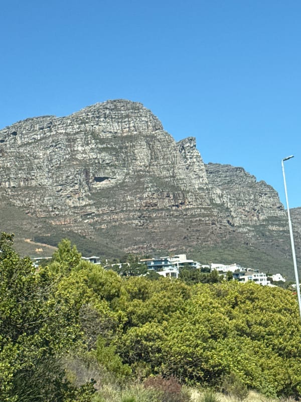 Cape Town's mountain landscape captured by multiple witnesses