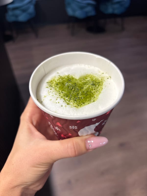 Sofia cafe visit captures coffee art and baked goods