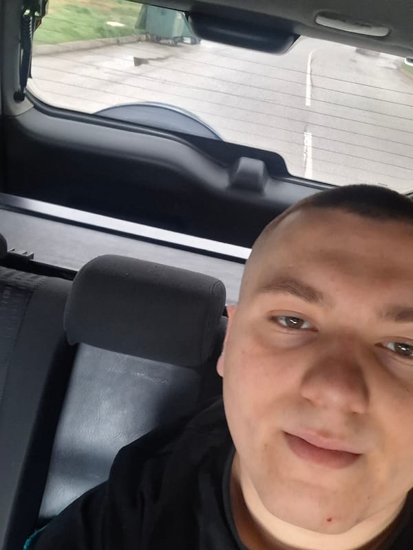 Person spotted in vehicle on street in Strazhitsa, Bulgaria