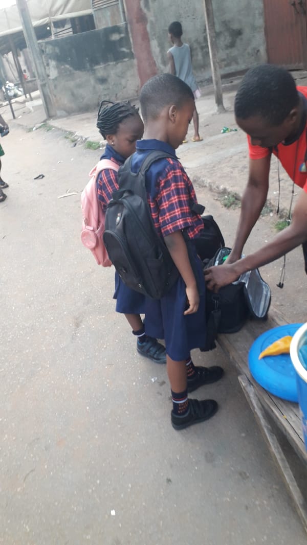 Morning street life documented across Onitsha, Nigeria