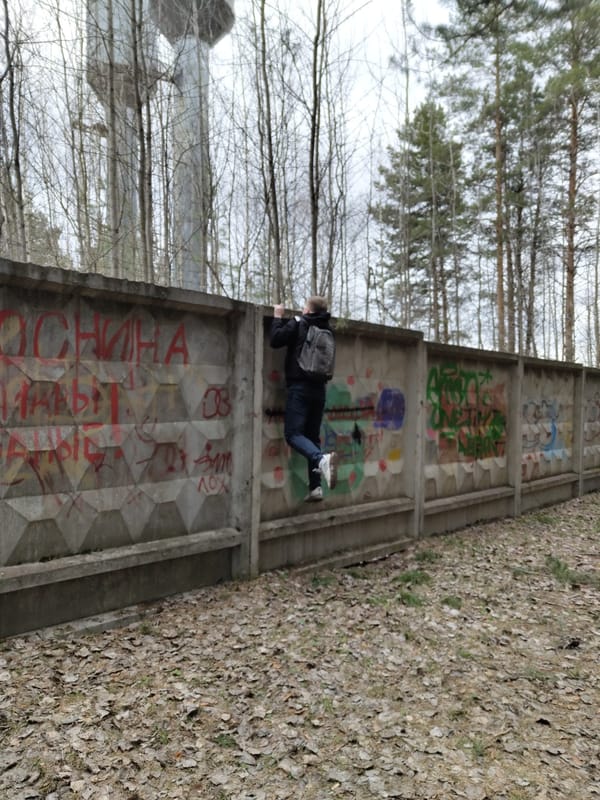 Morning forest walk documented in Прикамский, Russia