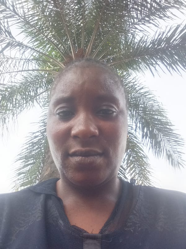 Mother and child enjoy afternoon together in Akwanga, Nigeria