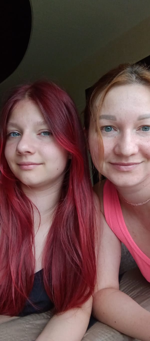 Portrait session captures red-haired women in early morning
