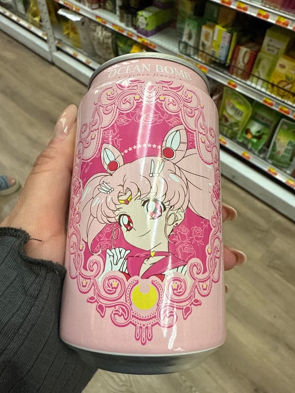 Shopper documents Asian specialty foods at Davie grocery store