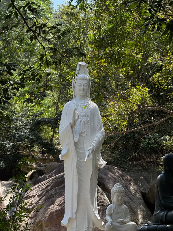 Tourist explores cultural park attractions in Nha Trang Vietnam