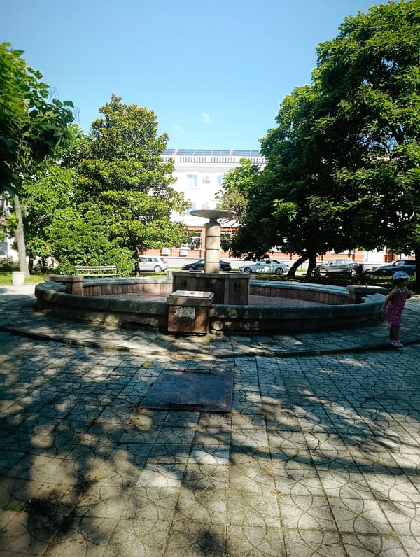 Morning stroll through Kardzhali's city center streets and landmarks
