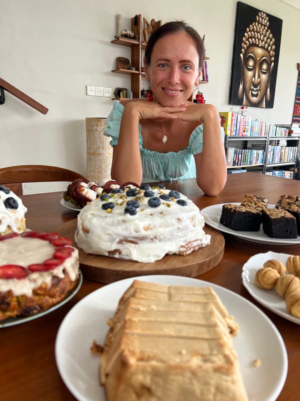 Easter celebration with homemade treats documented in Singakerta