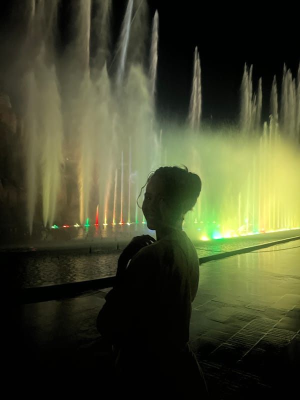Colorful fountain light show draws viewers in Nha Trang