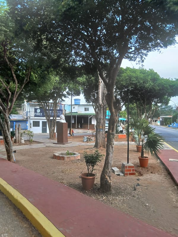 Street scenes documented in La Asuncion, Venezuela