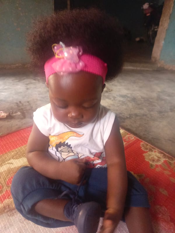 Morning domestic scenes captured: children playing, adults resting indoors