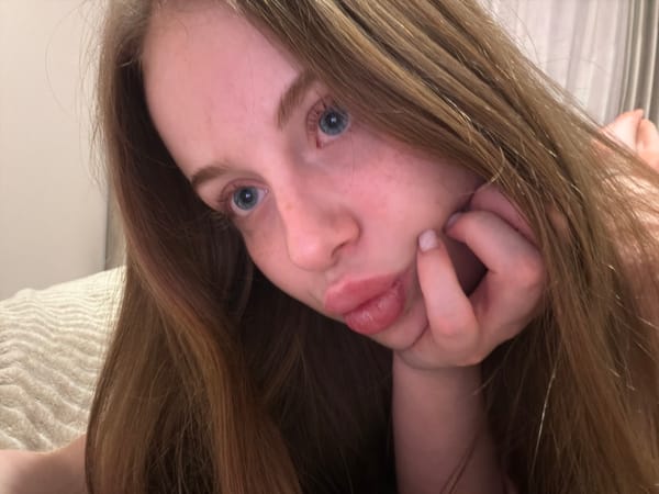 Indoor portrait of young woman captured in Saint Petersburg