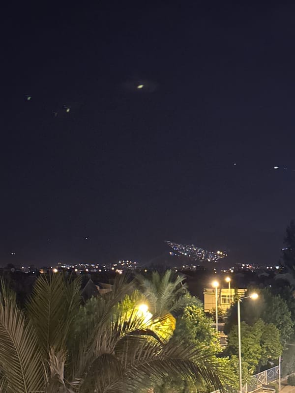 Nighttime street scenes documented in Fethiye, Turkey