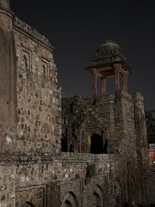 Delhi after dark: Mehrauli ruins meet the street food scene