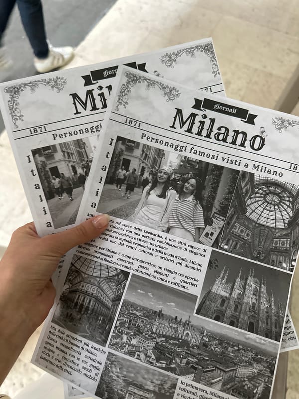 Ordinary afternoon moments documented across Milan streets