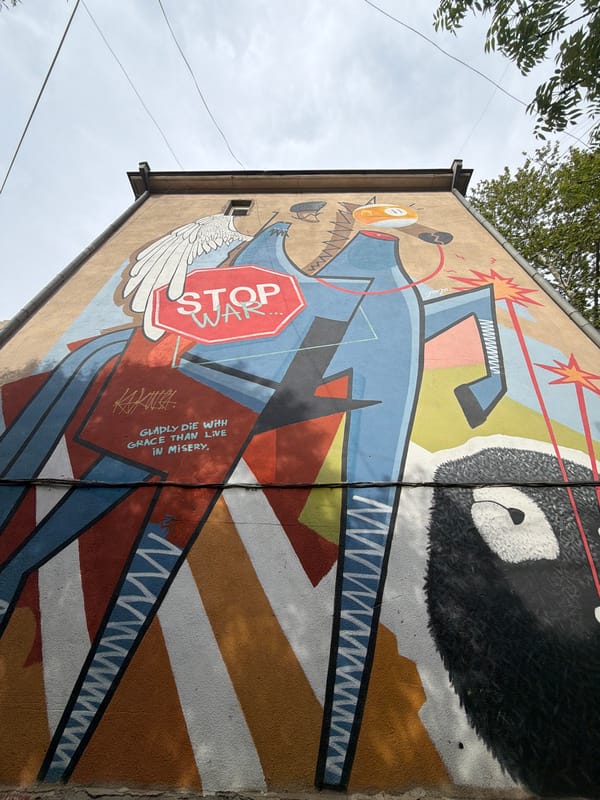 Ordinary moments in Tbilisi: street art, market cats, daily life